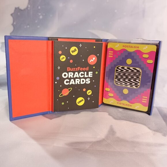 BuzzFeed Oracle Cards Deck w/ Guidebook New Sealed Divination Tarot Style - Picture 4 of 4